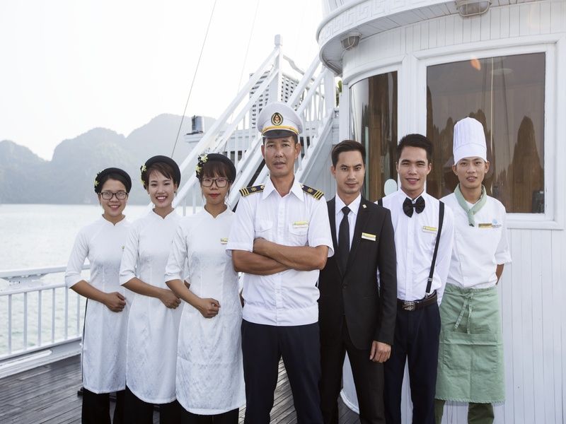 Aphrodite Cruise Ha Long Bagian luar foto
