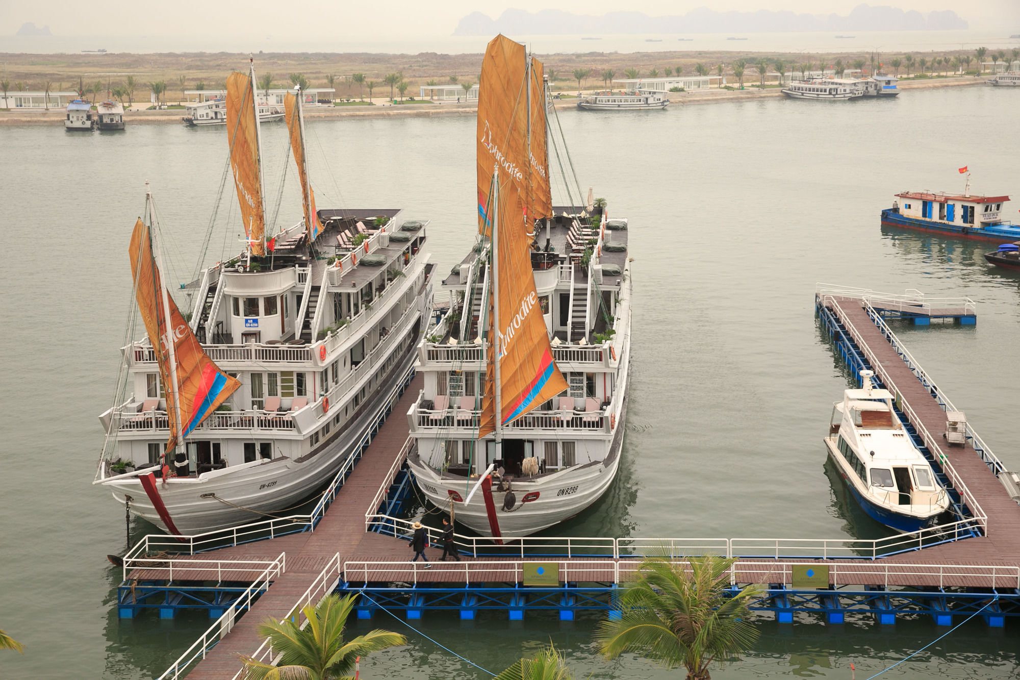 Aphrodite Cruise Ha Long Bagian luar foto